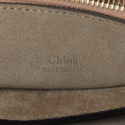 Chloe Suede Calfskin Medium Faye Shoulder Bag Tobacco 6 of 10
