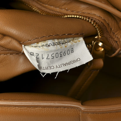 Bottega Veneta Nappa Maxi Intreccio Padded Cassette Crossbody Bag Caramel 9 of 12