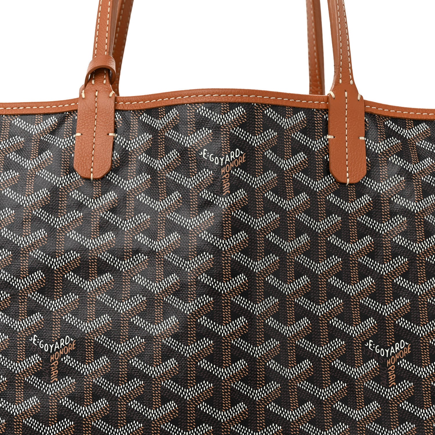 Goyard Goyardine Saint Louis PM Black Gold 8 of 12