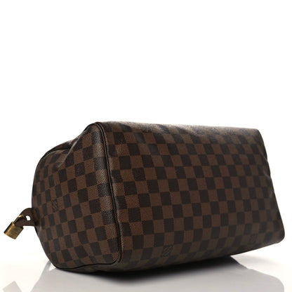 Louis Vuitton Damier Ebene Speedy 30 5 of 9