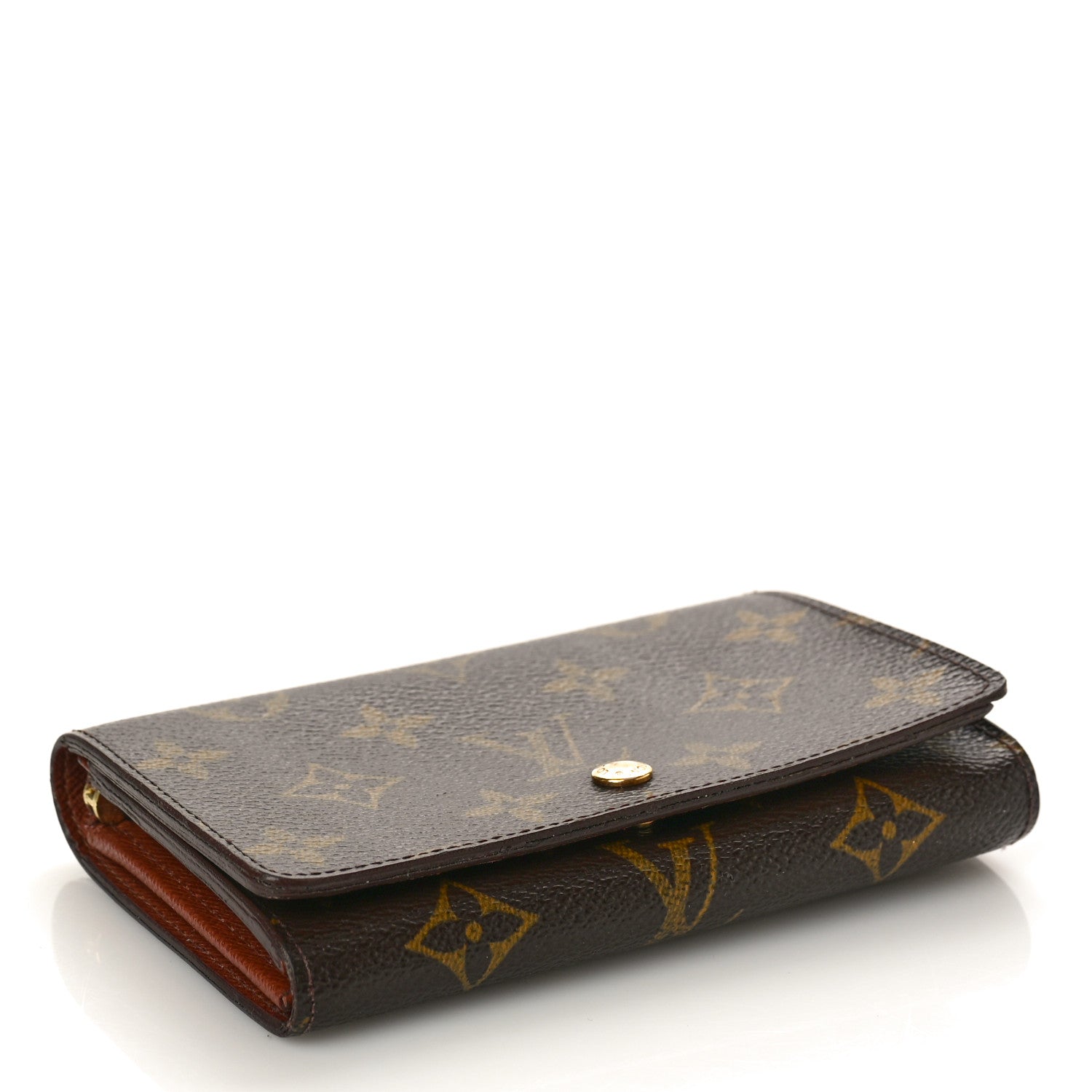 Louis Vuitton Monogram Porte-Monnaie Tresor Wallet 4 of 10