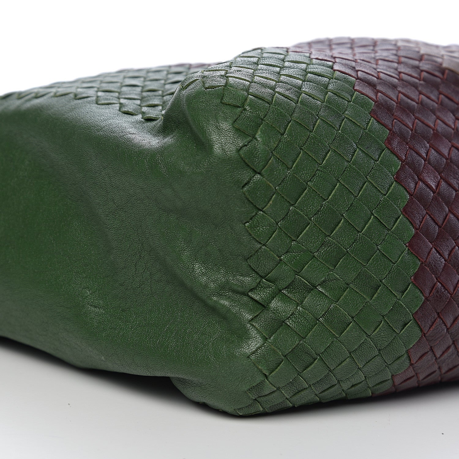 Bottega Veneta Goatskin Intrecciato Tote Green 7 of 8