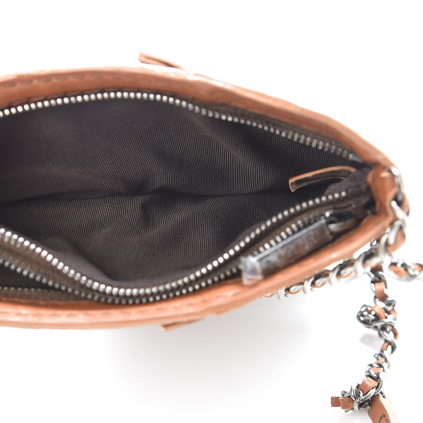 Calfskin Paris Dallas Holster Shoulder Bag Brown