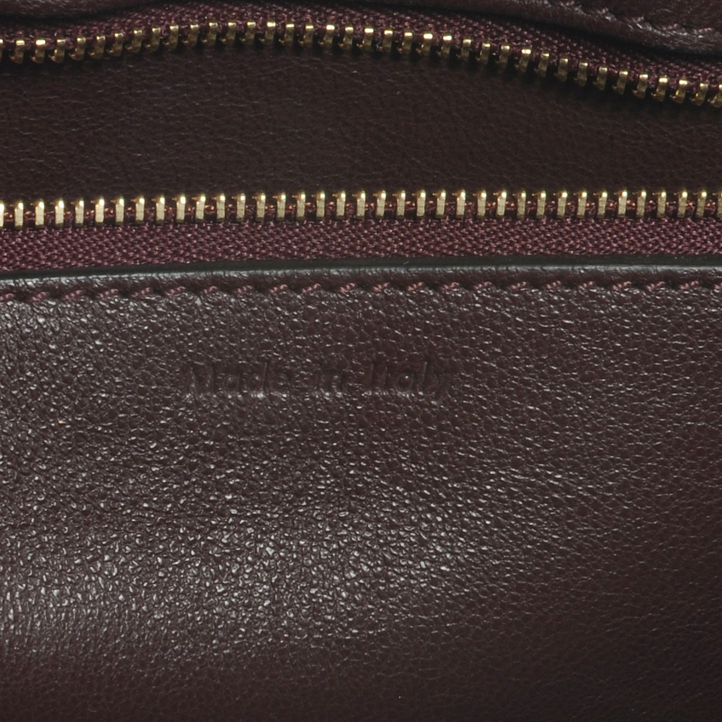 Smooth Calfskin Medium Edge Shoulder Bag Deepsea