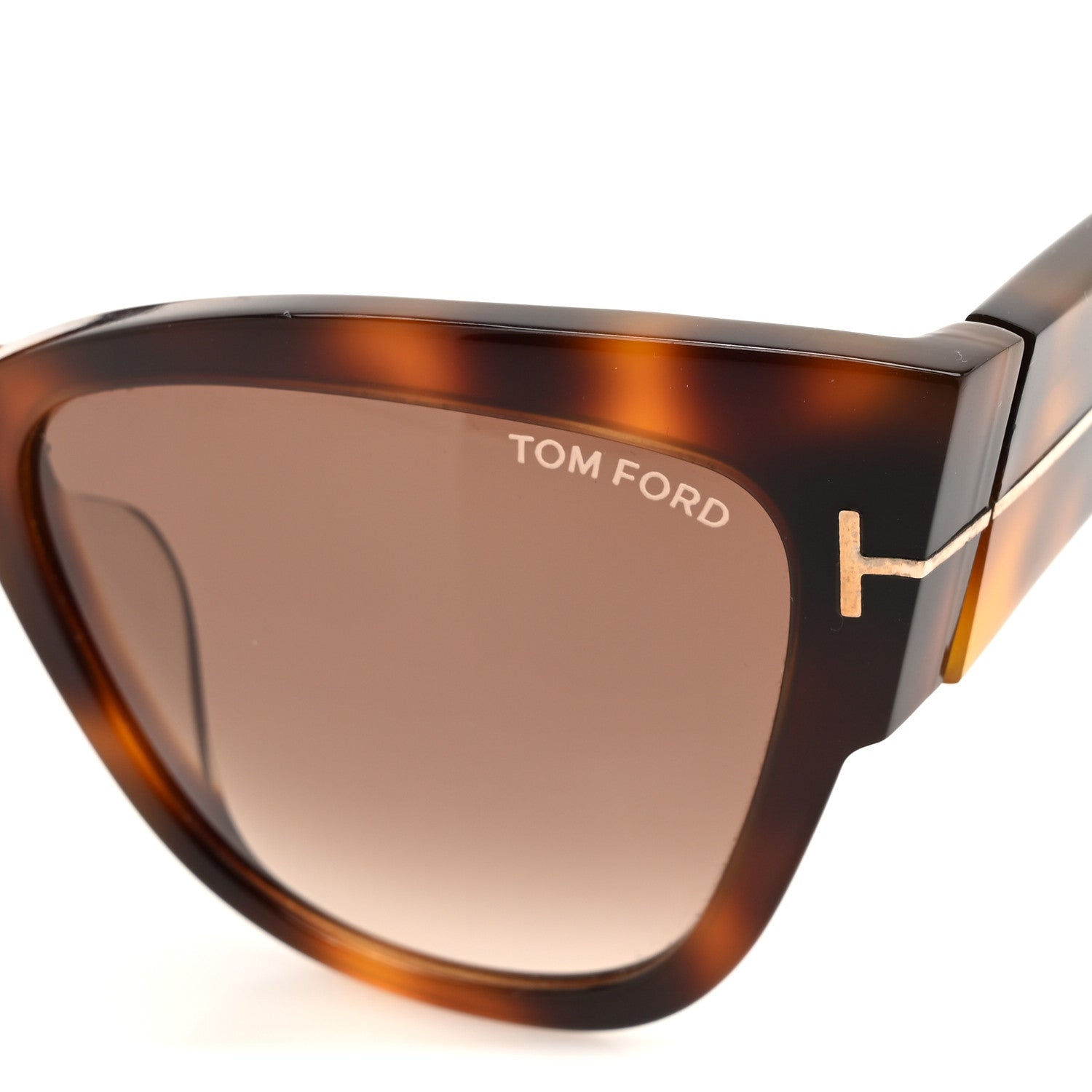 Tom Ford Acetate Anoushka Cat Eye Sunglasses TF371 Tortoise Shell  Tortoise Shell 7 of 8