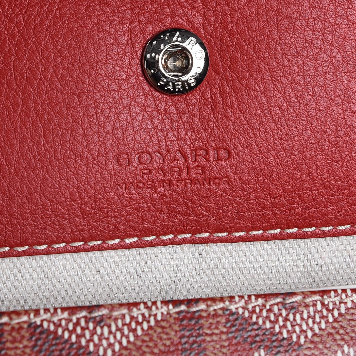 Goyardine Saint Louis GM Red