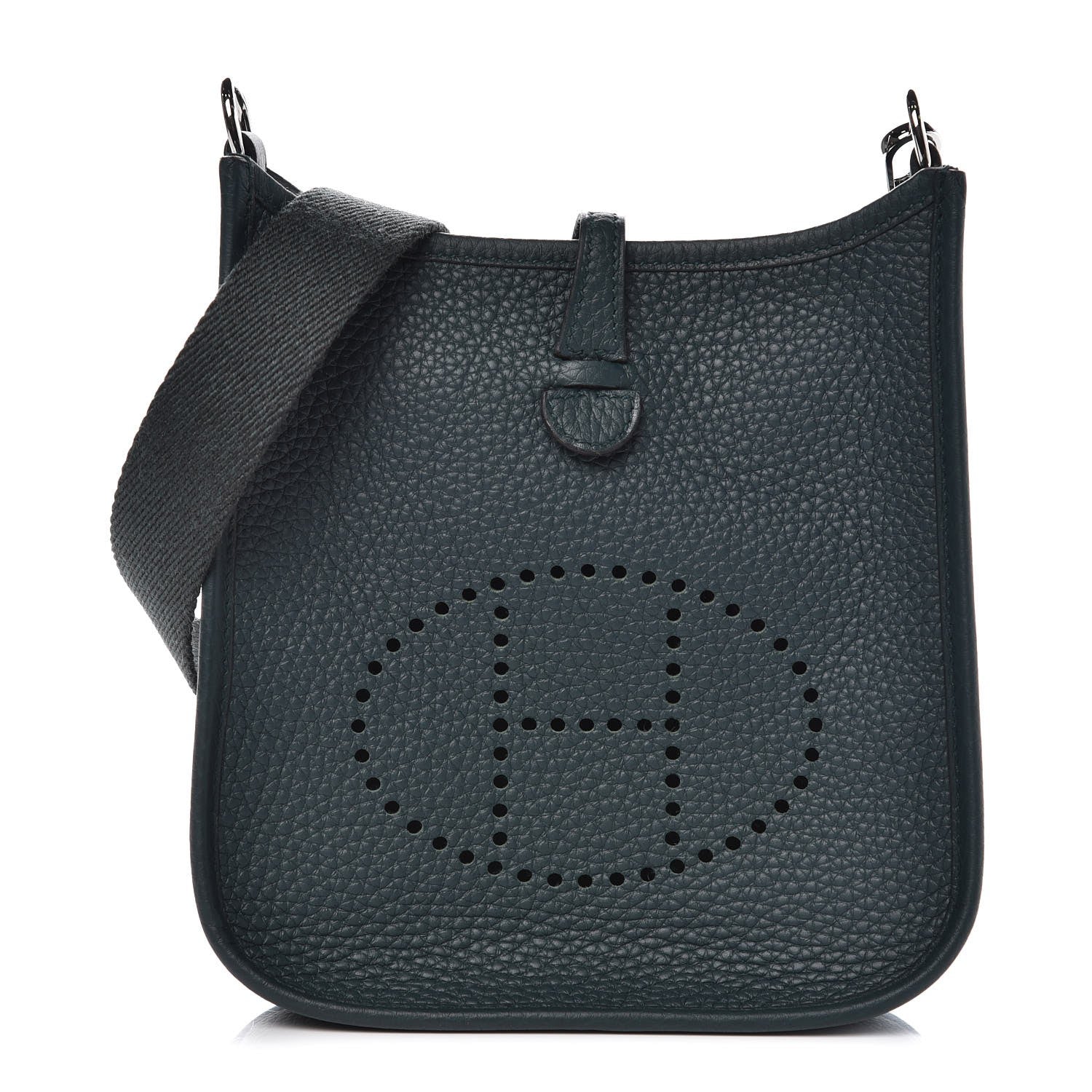 Hermes Taurillon Clemence Amazone Evelyne TPM Vert Cypress 1 of 9