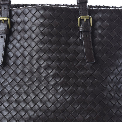 Bottega Veneta Nappa Intrecciato Medium Seamless Tote Ebano 8 of 9