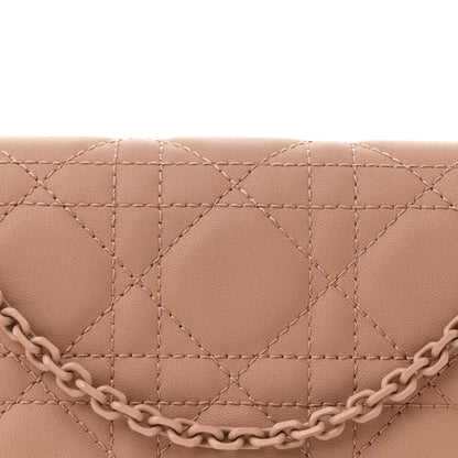 Christian Dior Ultra Matte Calfskin Cannage Lady Dior Clutch Fard 11 of 13