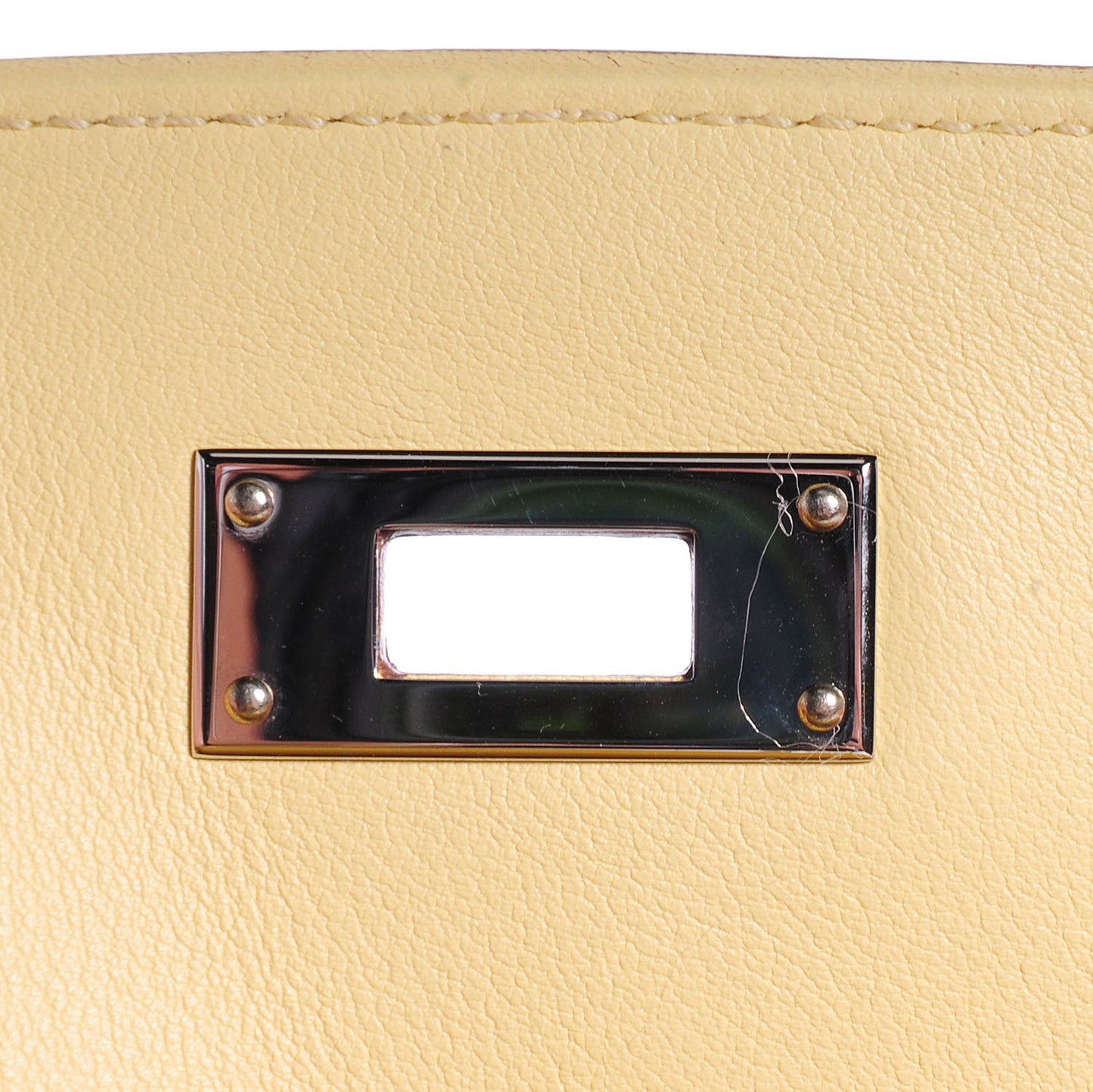 Veau Swift Mini Sac Berline Jaune Poussin