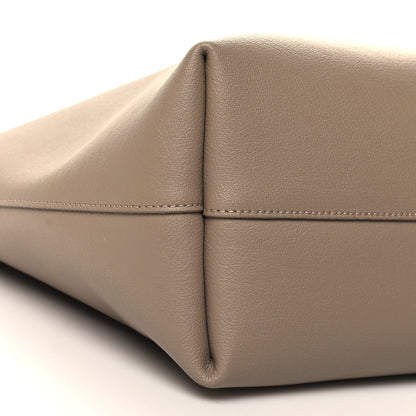 Saint Laurent Calfskin Large Shopping Tote Dark Beige 9 of 11