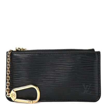 Louis Vuitton Epi Key Pouch Black 1 of 9