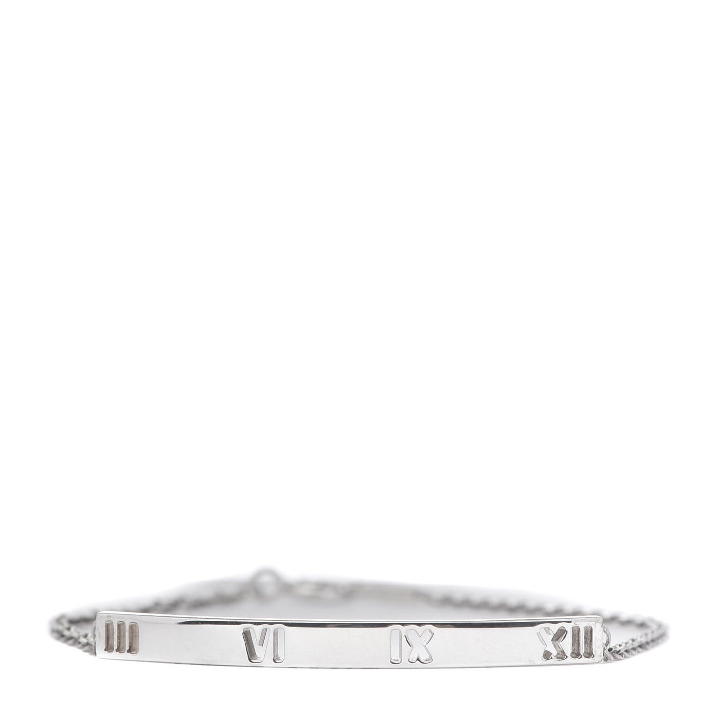 Sterling Silver Atlas Bar Pierced Bracelet