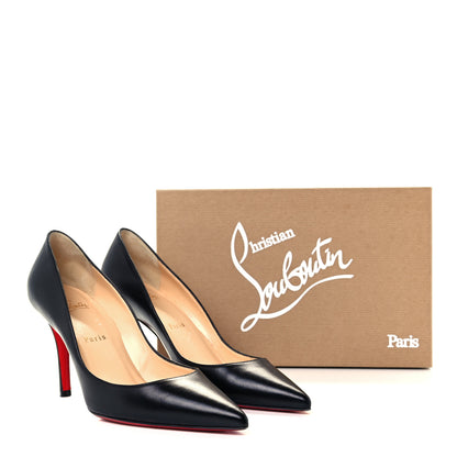 Christian Louboutin Shiny Nappa Apostrophy 85 Pumps 38.5 Black 11 of 11
