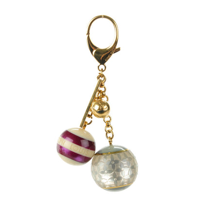 Louis Vuitton Mini Lin Croisette Bag Charm Purple 1 of 4