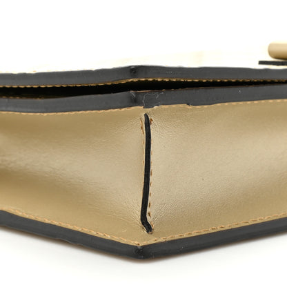 Gucci Metallic Guccissima Signature Bowy Chain Wallet Golden Beige 9 of 14