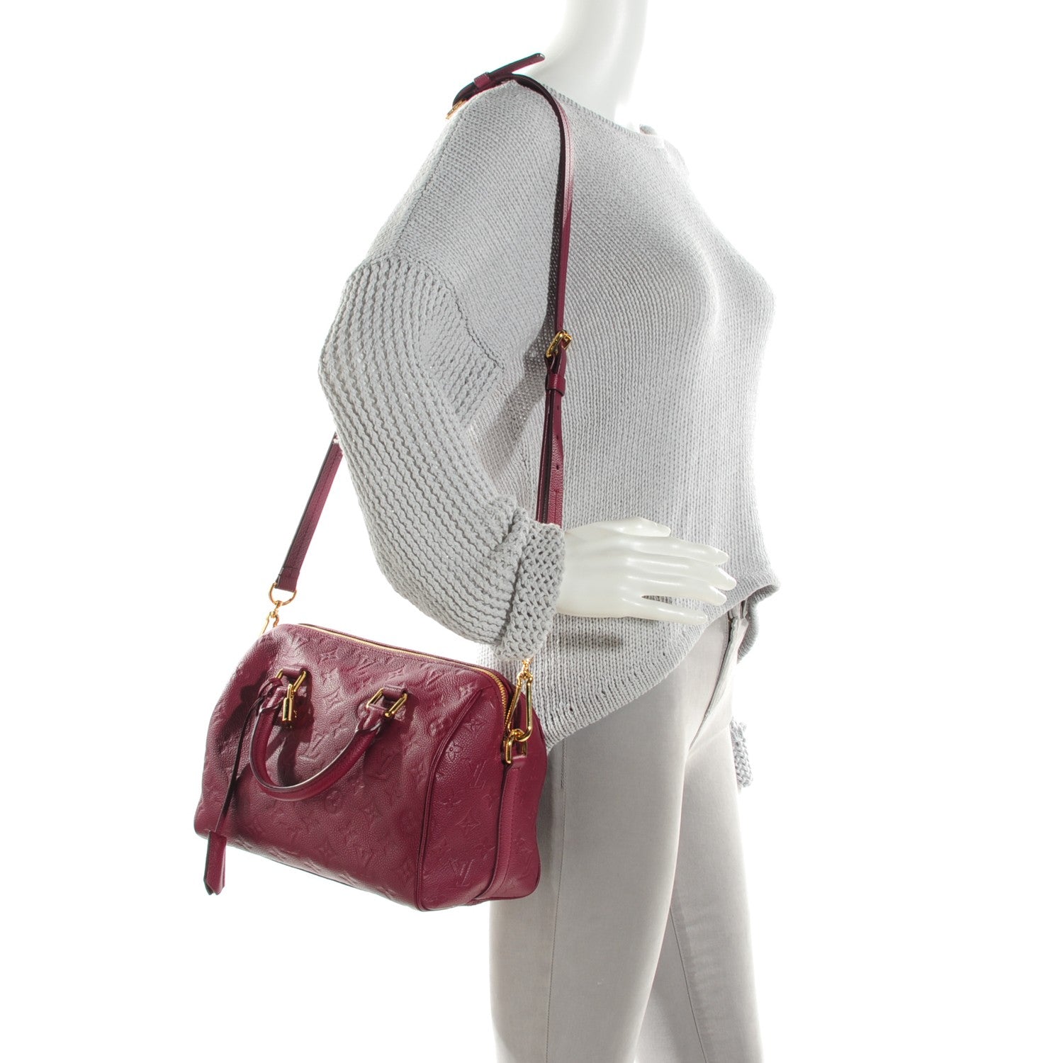 Louis Vuitton Empreinte Speedy Bandouliere 25 Aurore 2 of 8