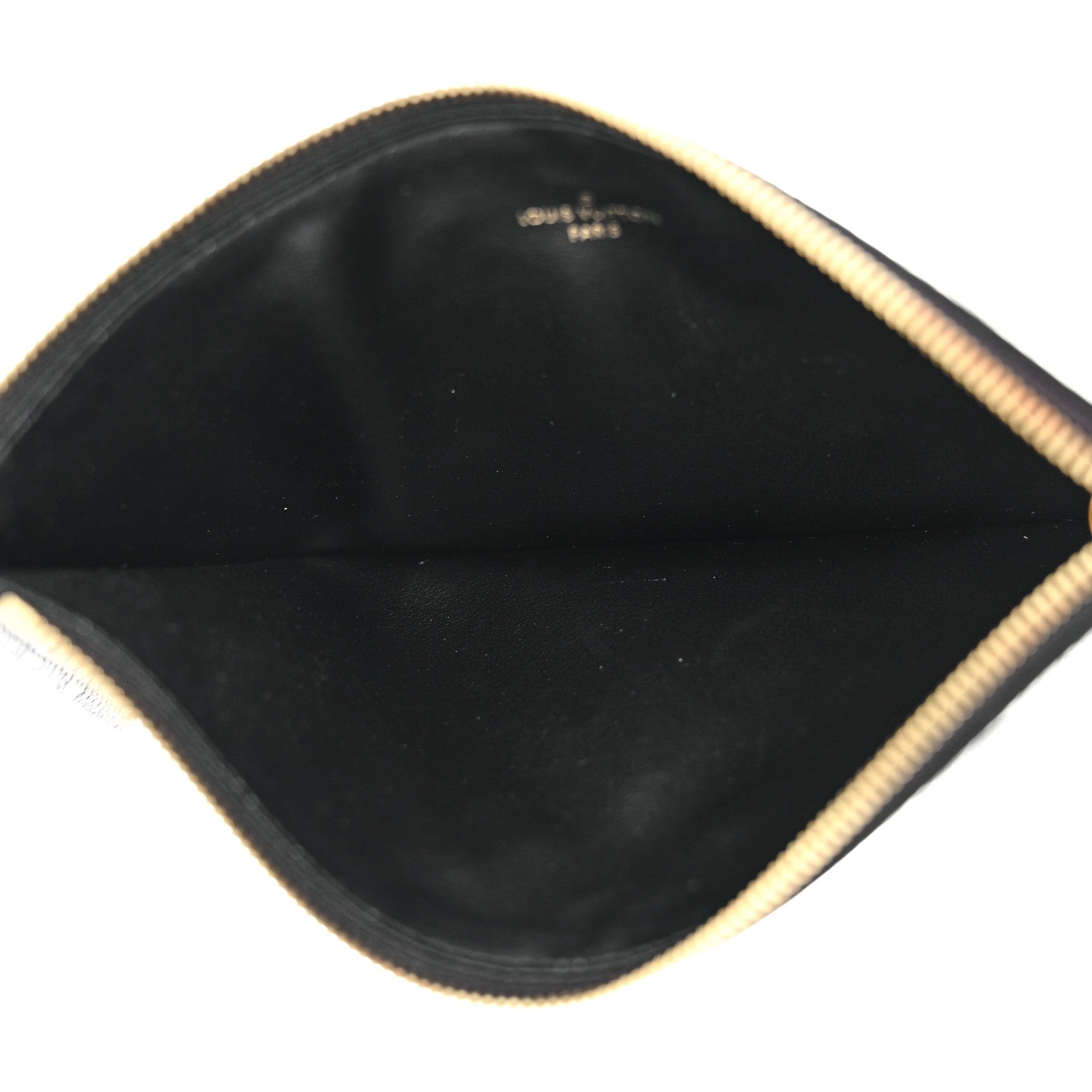 Louis Vuitton Empreinte Felicie Chain Wallet Zippered Insert Black 5 of 8