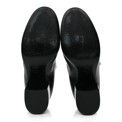 Chanel Lambskin Mary Jane Charm Pumps 39.5 Black 9 of 13