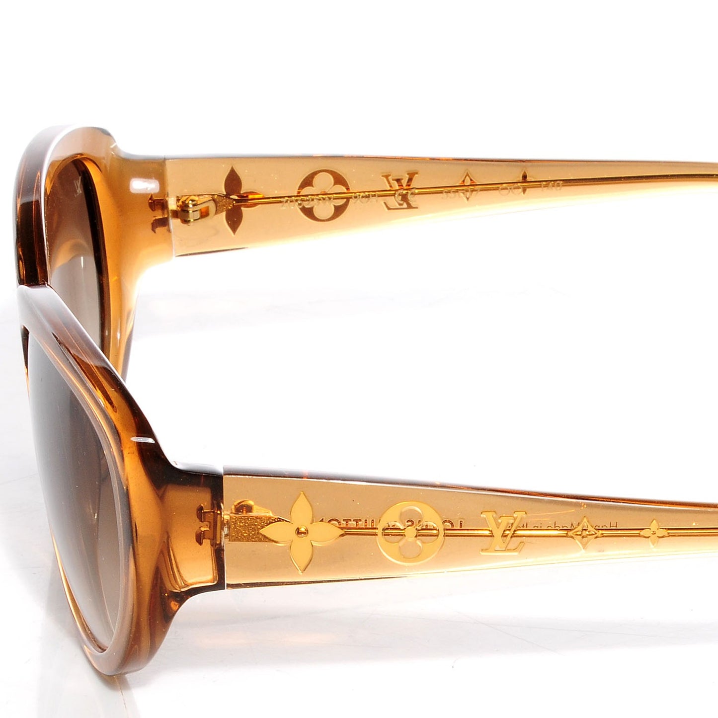Obsession Cat Eye Sunglasses Z0625W Glitter Honey