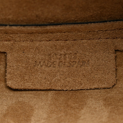 Loewe Shiny Calfskin Puzzle Fold Pouch Black 7 of 10