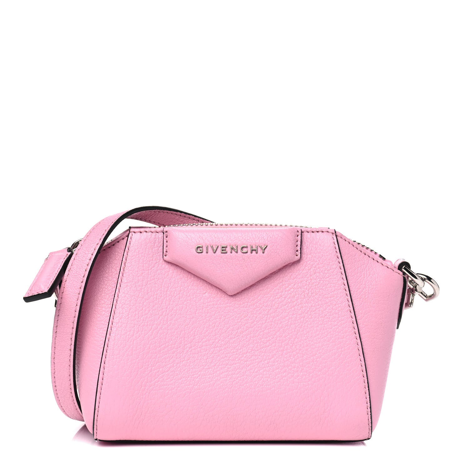 Givenchy Sugar Goatskin Nano Antigona Bright Pink 1 of 8