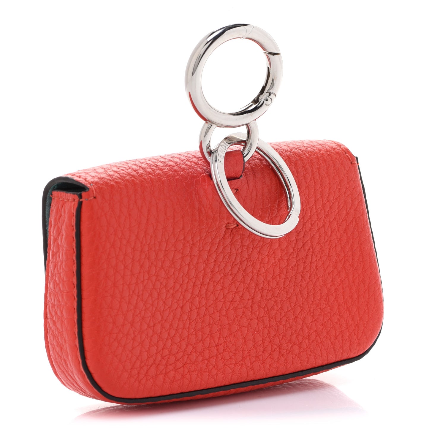 Cuoio Romano Micro Baguette Charm Papavero