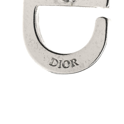 Christian Dior Crystal Petit CD Stud Earrings Silver 4 of 6
