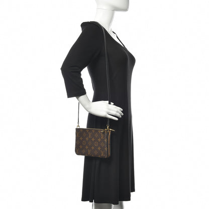 Louis Vuitton Reverse Monogram Giant Double Zip Pochette 2 of 11