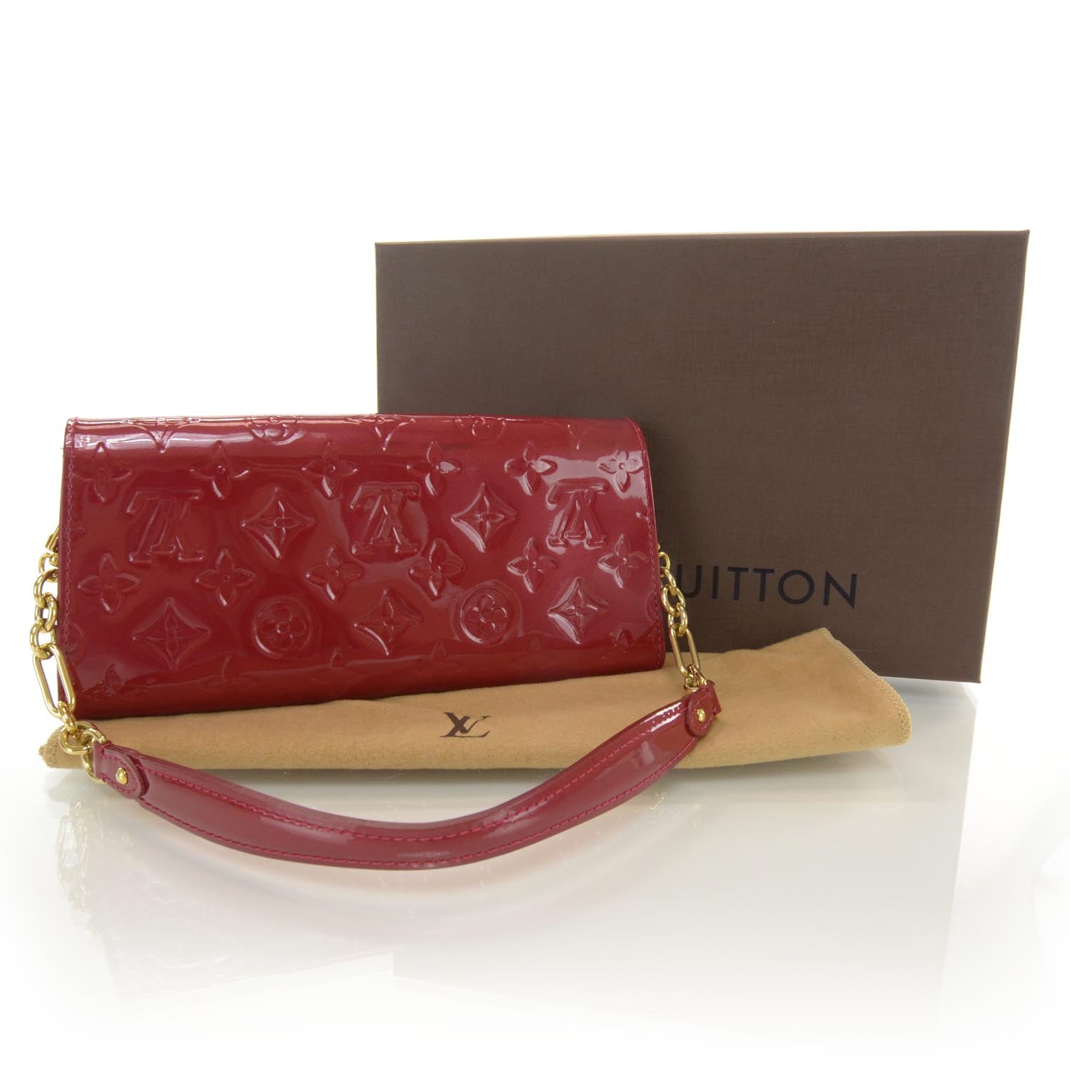 Louis Vuitton Vernis Sunset Boulevard Pomme D'Amour 3 of 7