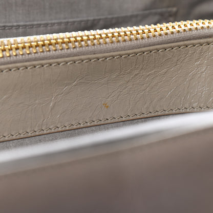 Marc Jacobs Calfskin Quilted Satchel Beige 10 of 10