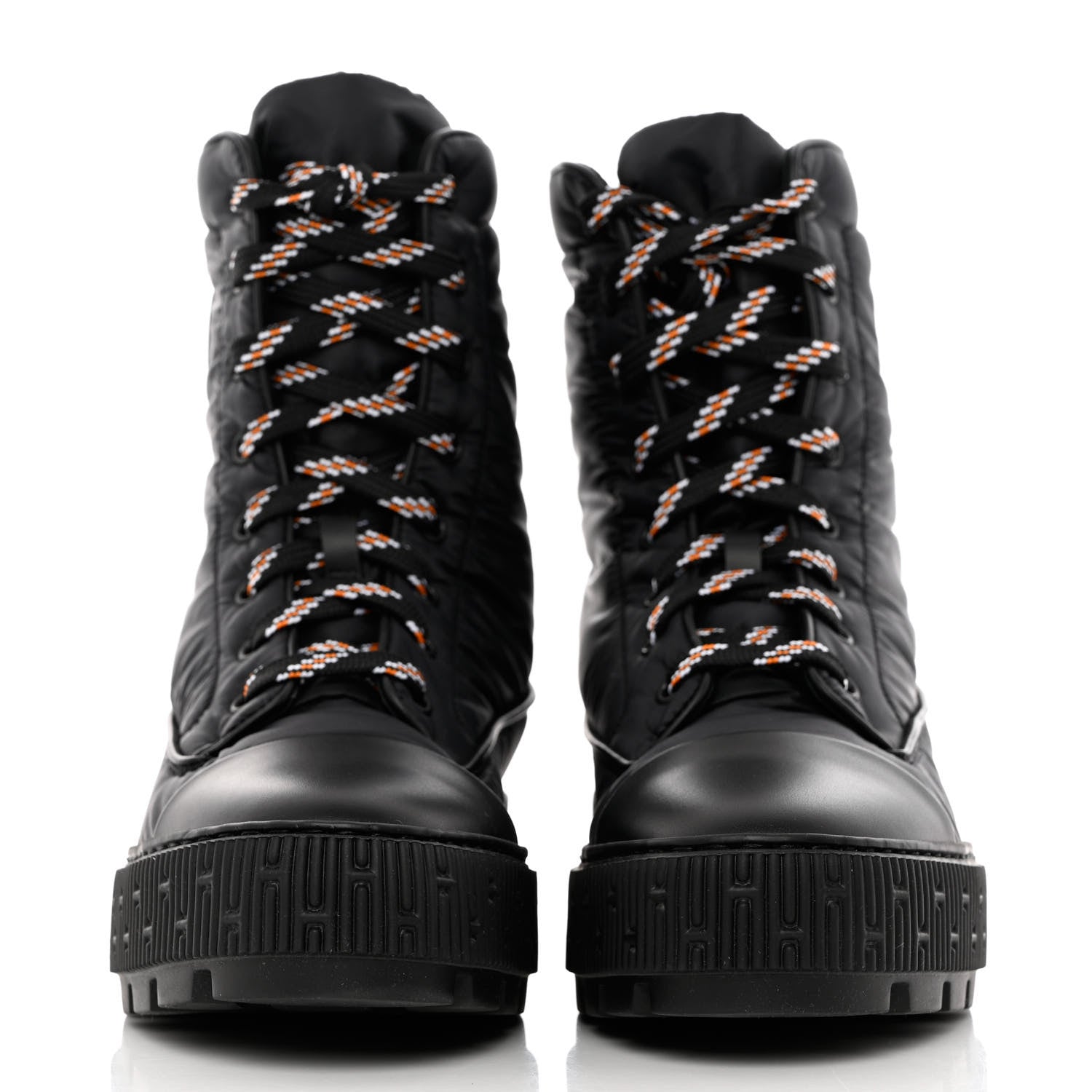 Hermes Calfskin Parachute Fresh Ankle Boots 39 Black 2 of 7