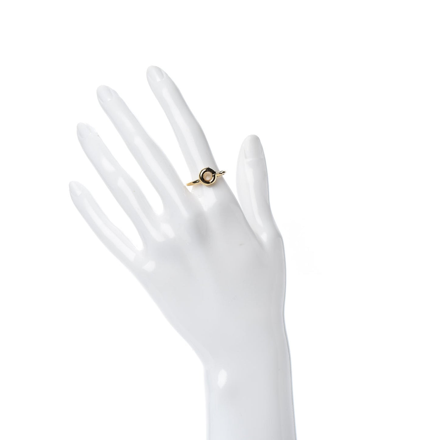 LV And Me Letter O Ring 53 6.5 Gold