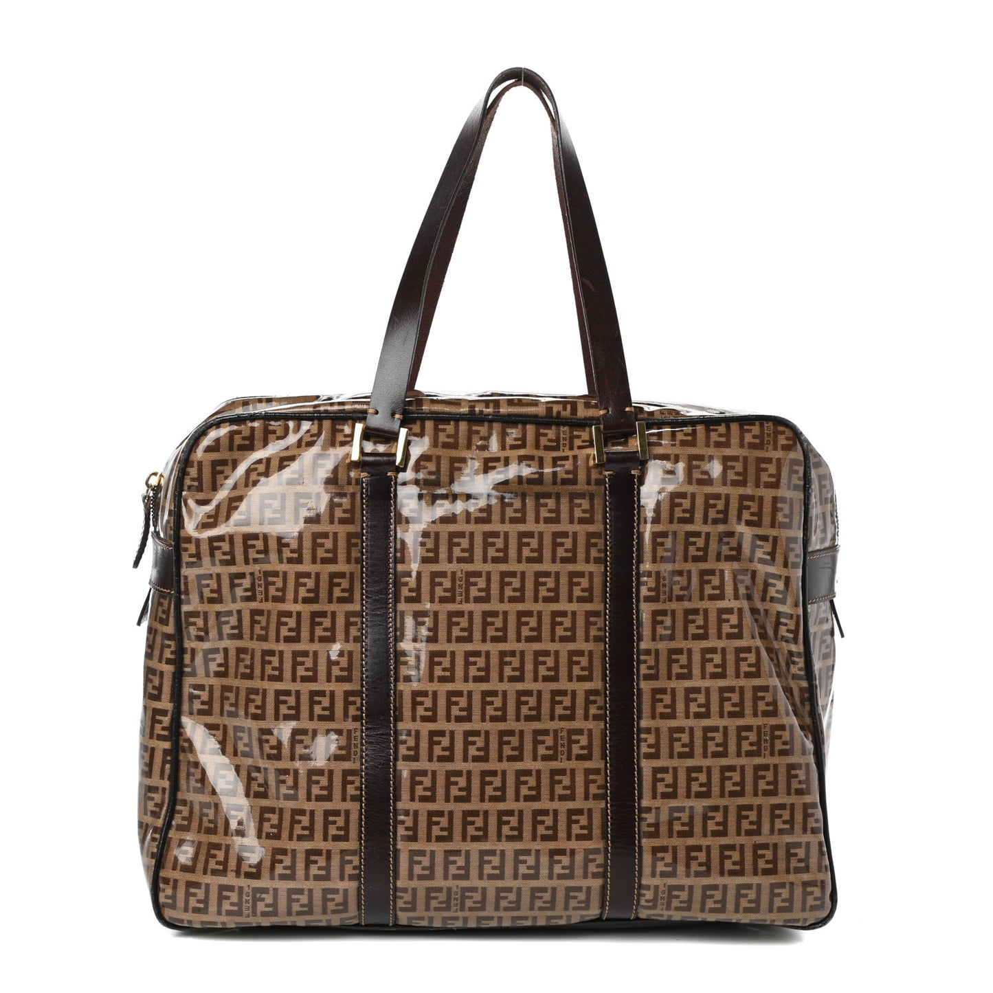 Vinyl Zucchino Tote Tobacco