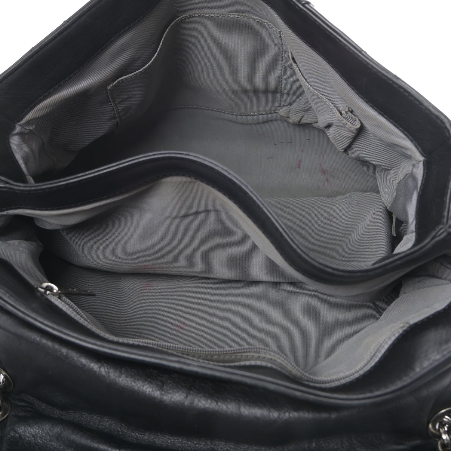 Chanel Calfskin Coco Pleats Flap Black 5 of 17