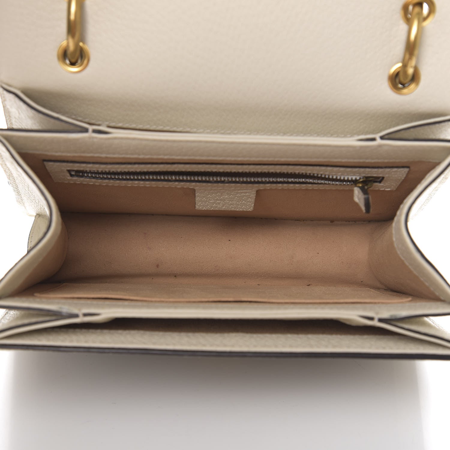 Gucci GG Supreme Monogram Small Queen Margaret Top Handle Bag White 4 of 13