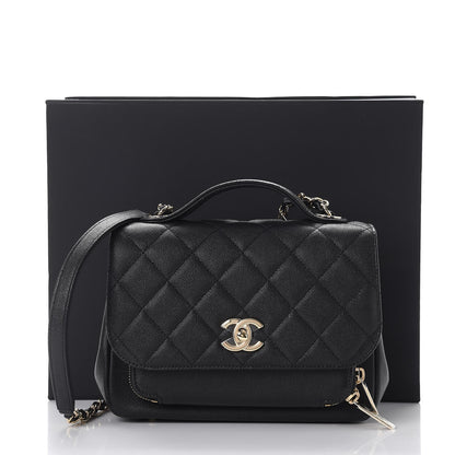 Chanel Caviar Quilted Medium Business Affinity Flap Black 8 of 8