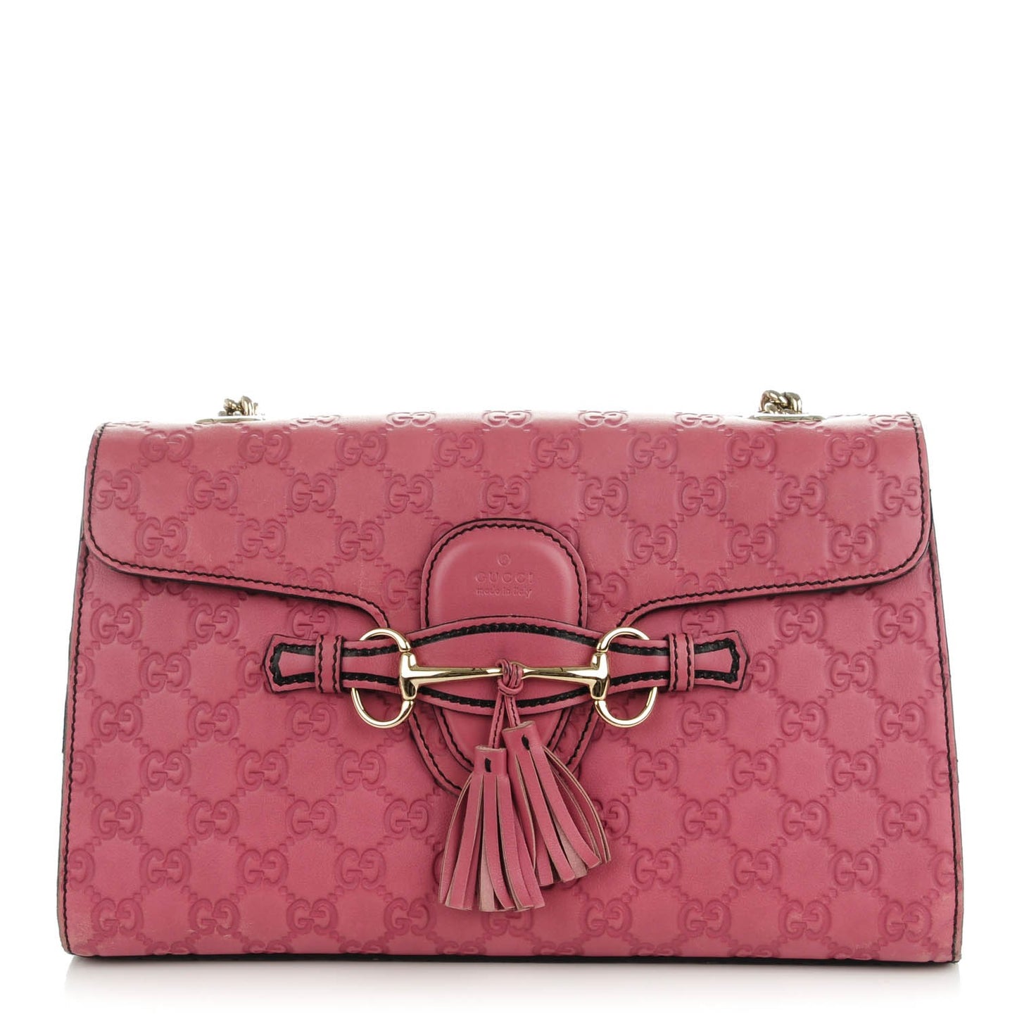 Guccissima Medium Emily Chain Shoulder Bag Peonia Flower