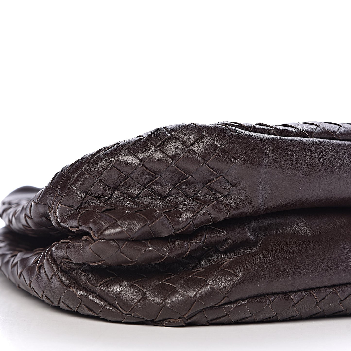 Nappa Intrecciato Medium Campana Ebano