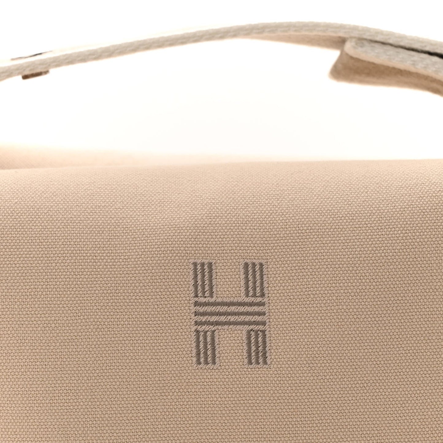 Canvas Large Bride-A-Brac Pouch Natural