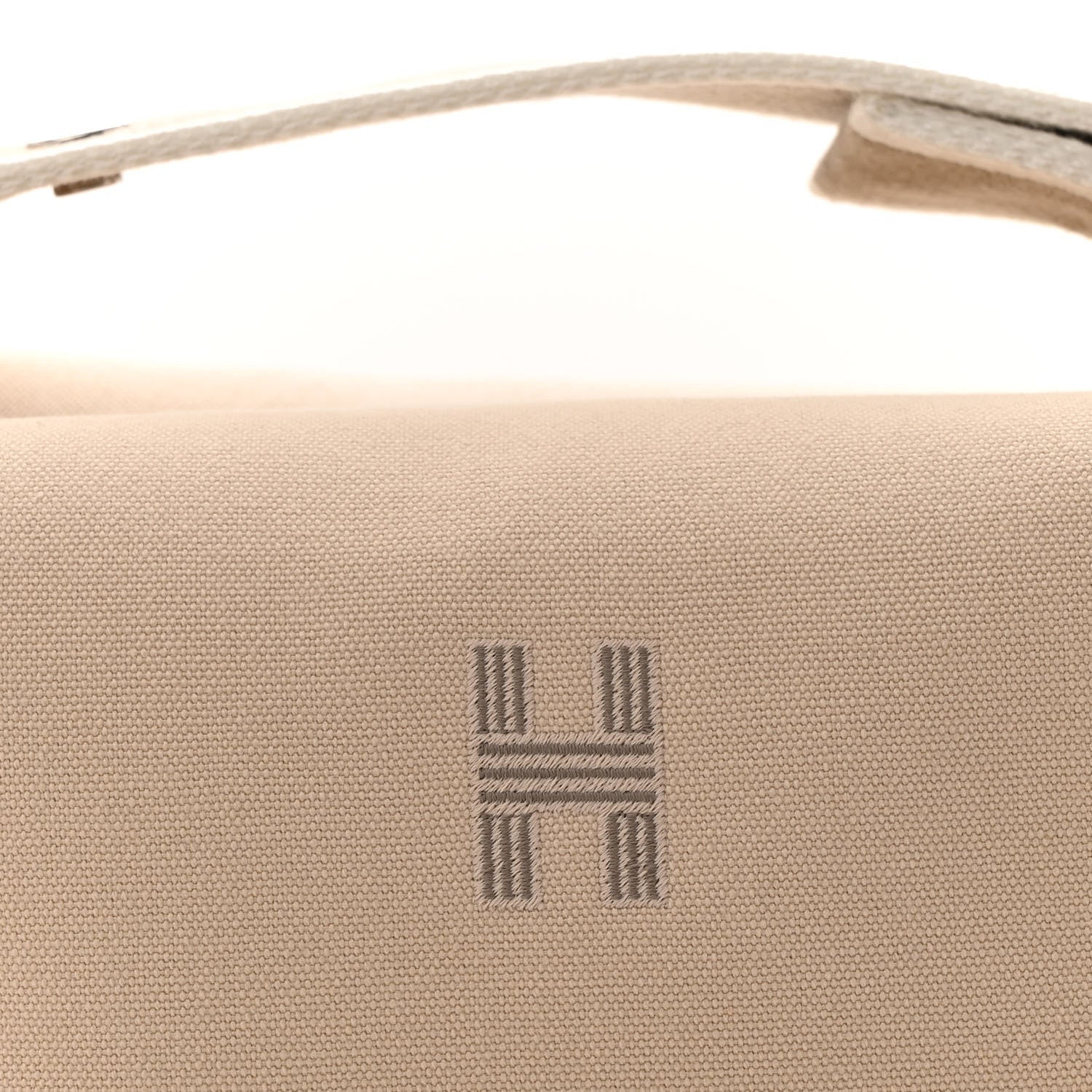 Hermes Canvas Large Bride-A-Brac Pouch Natural 7 of 9
