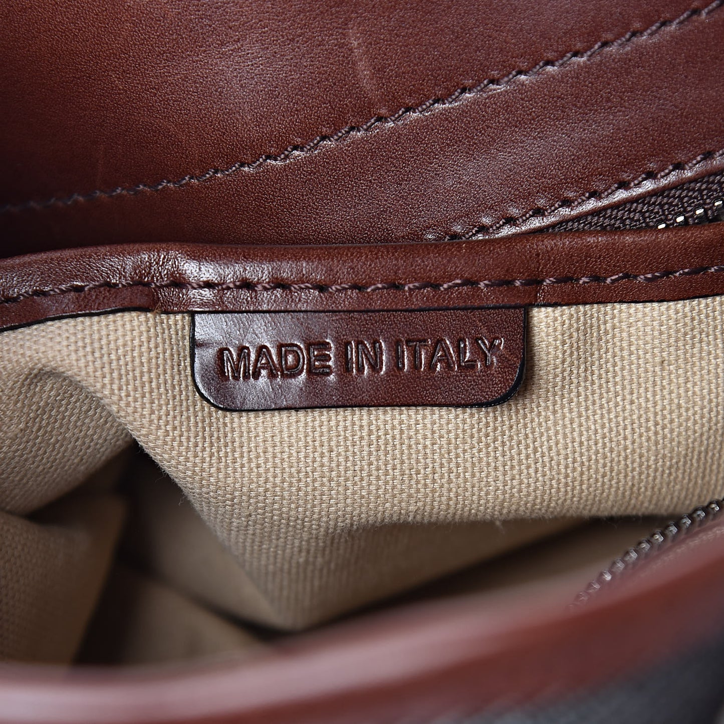 Canvas Mega Check Lowry Brown