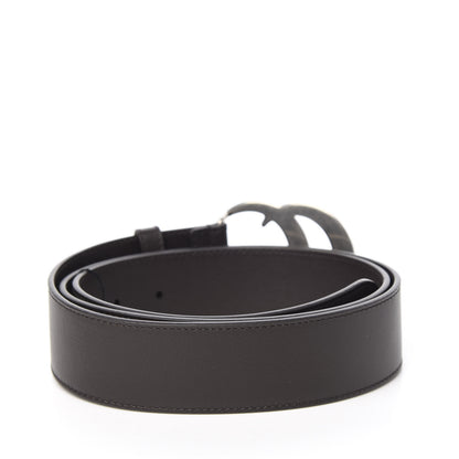 Gucci Moon Calfskin Nickel Double G 40mm Belt 100 40 Dark Cocoa 2 of 5