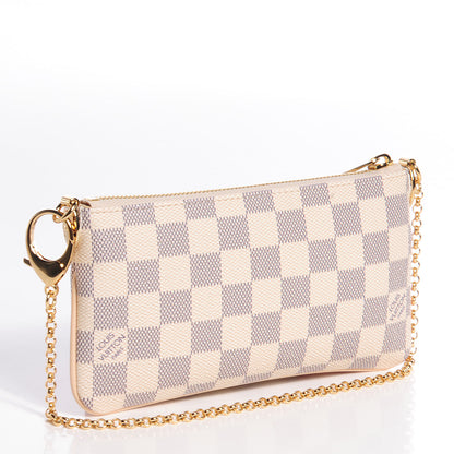 Louis Vuitton Damier Azur Pochette Milla MM 3 of 7