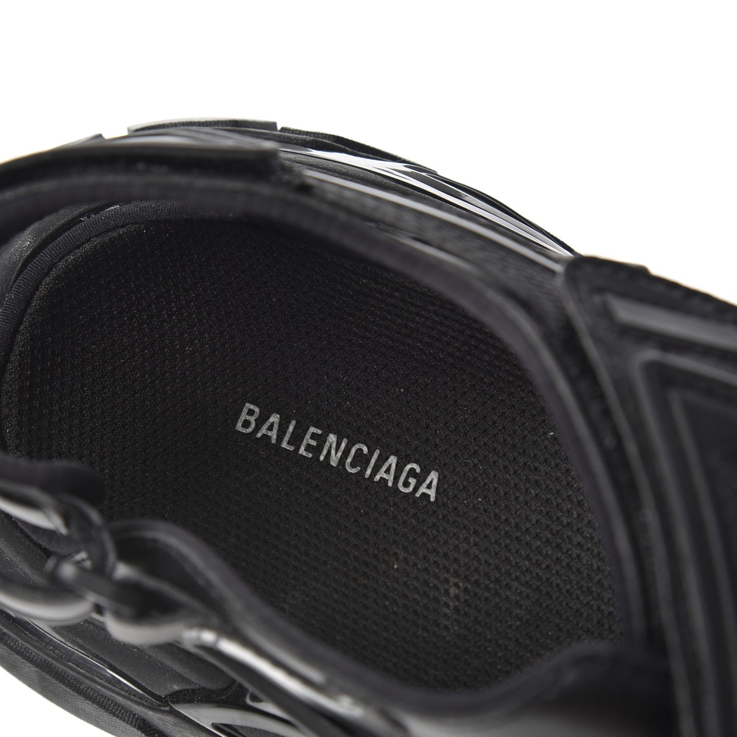 Neoprene Rubber Womens Track Sandals 38 Black