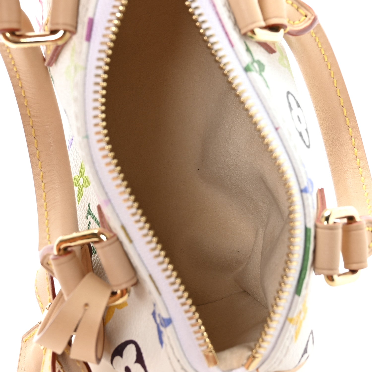 Louis Vuitton LV X TM Monogram Multicolor Nano Speedy White 5 of 10