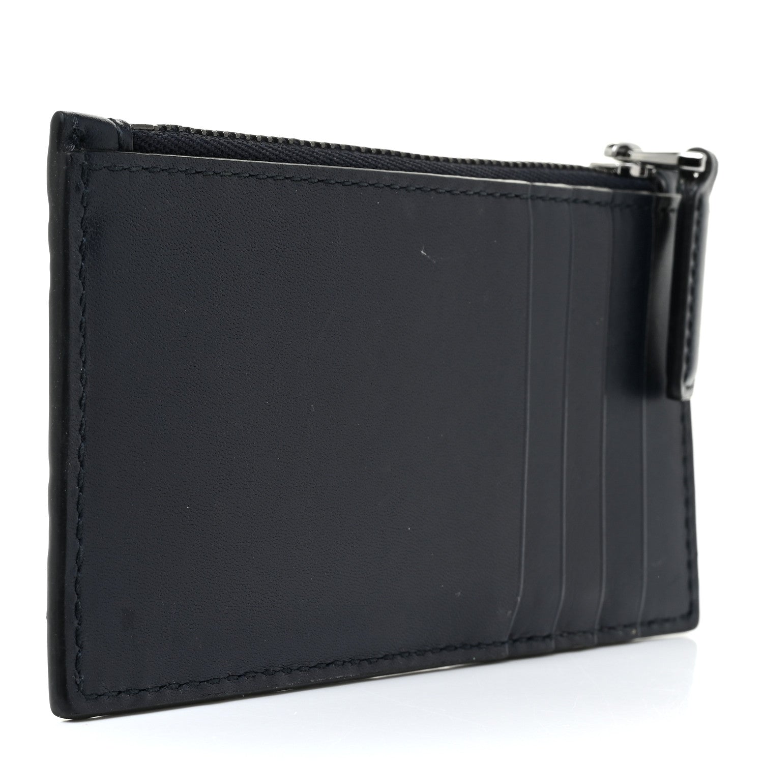 Gucci Guccissima Signature Coin Case Card Holder Blue 3 of 11