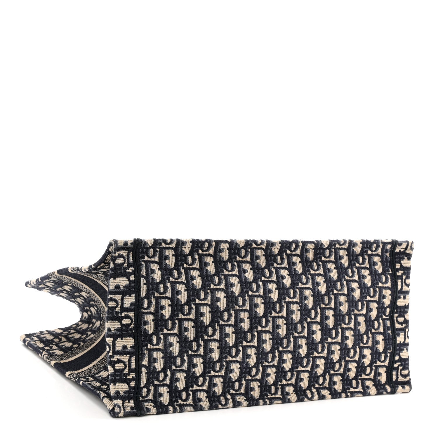 Christian Dior Oblique Medium Book Tote Blue Multicolor 4 of 10