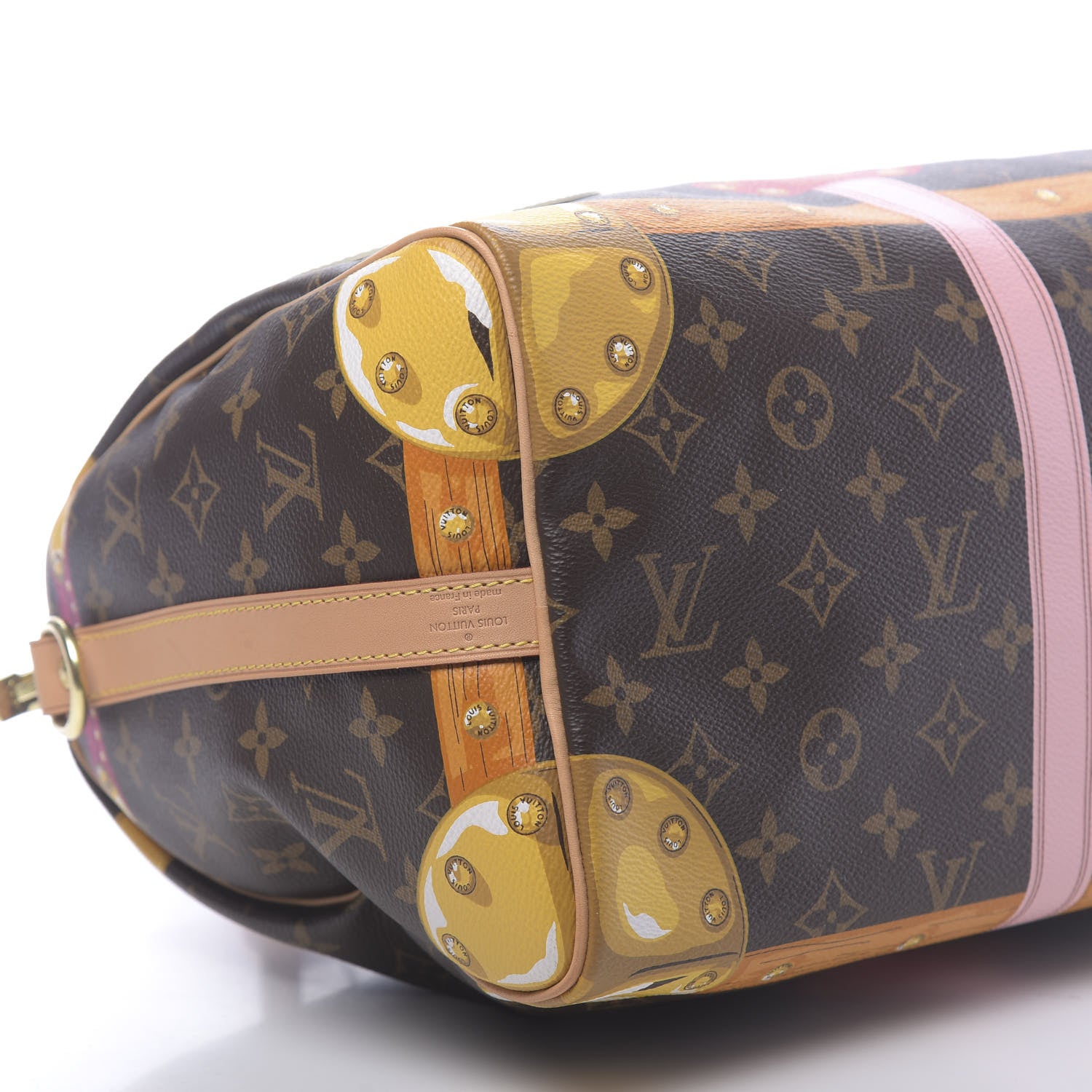 Louis Vuitton Monogram Summer Trunks Speedy Bandouliere 30 10 of 12