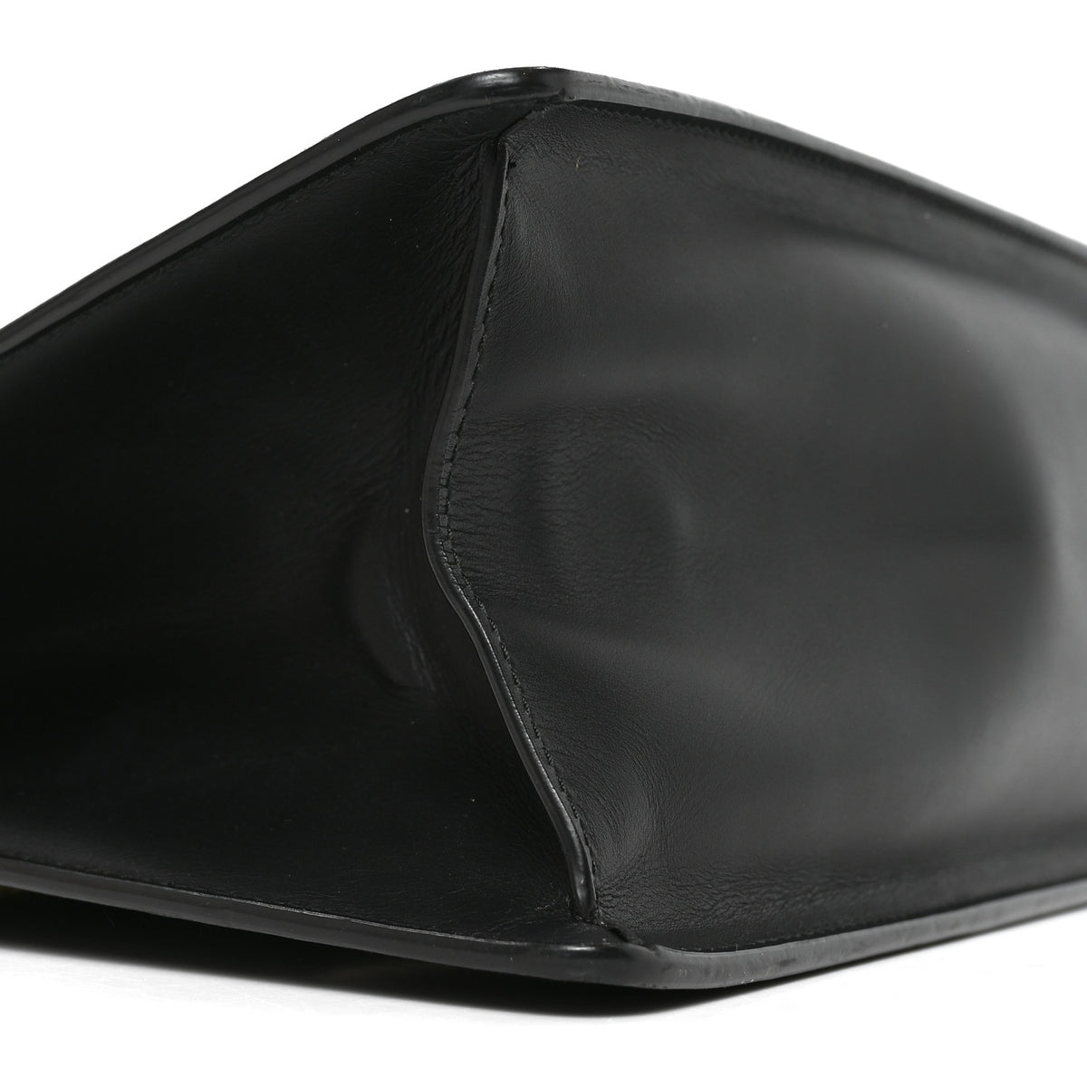 Gucci Calfskin Medium Sylvie Top Handle Bag Black 9 of 10